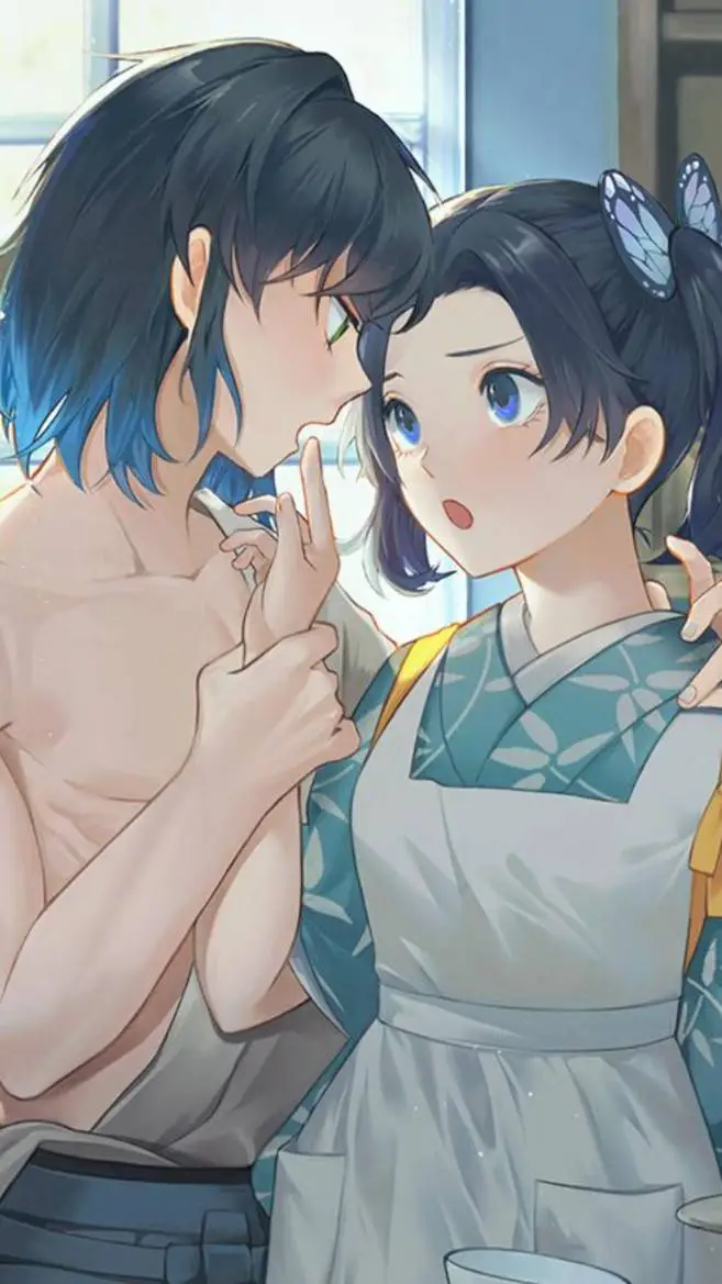 ai character: inosuke x aio  background