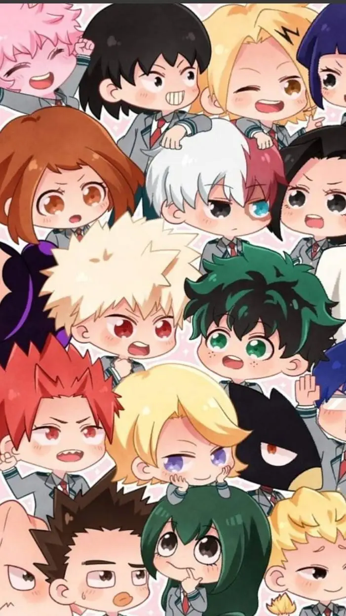 ai character: mha students  background