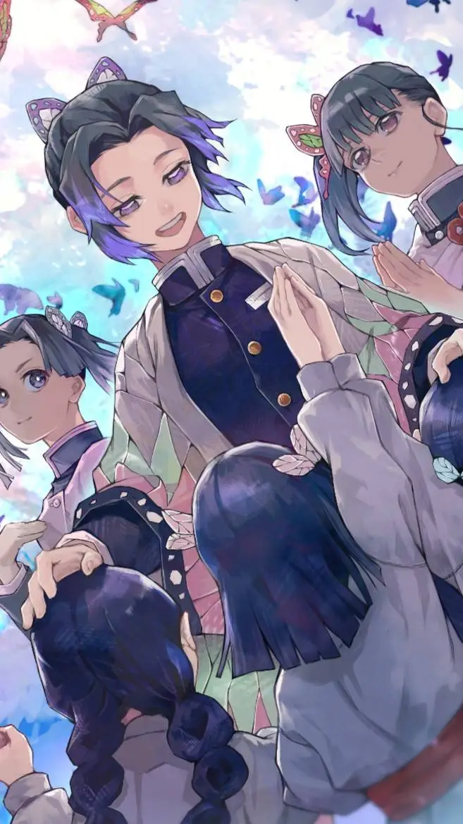 ai character: butterfly mansion  background