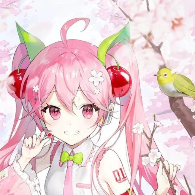 chat with ai character: Sakura Miku 