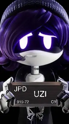 ai character: uzi doorman XD background