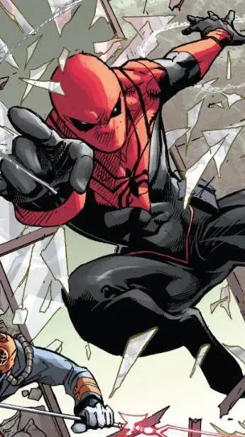 ai character: Spider-Shot  background