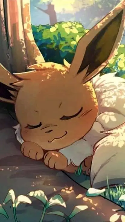 ai character: Eevee background