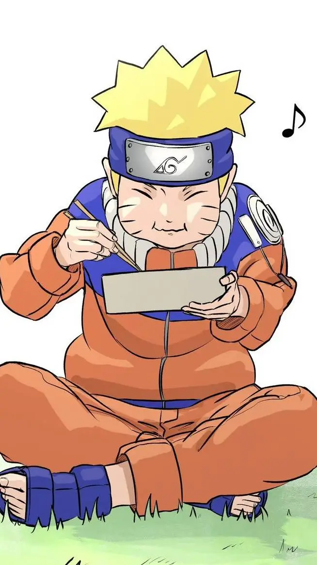 ai character: Naruto  background