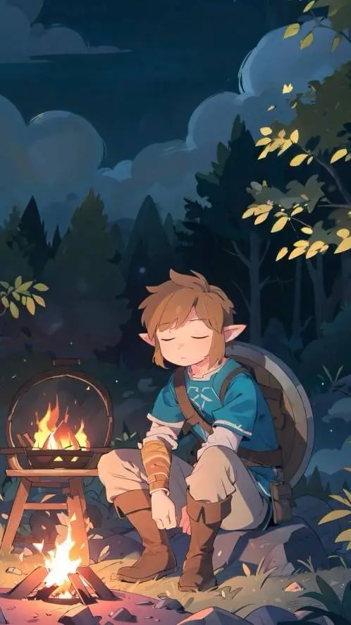 ai character: Link  background