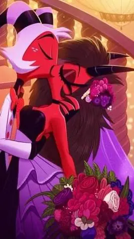ai character: M&M WEDDING😼 background