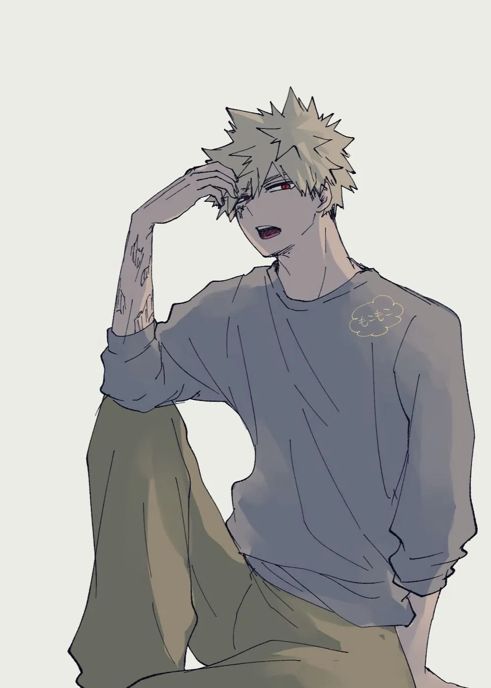 chat with ai character: •Bakugou~Comfy•