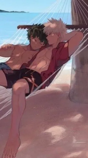 ai character: •BKDK~Hammock• background