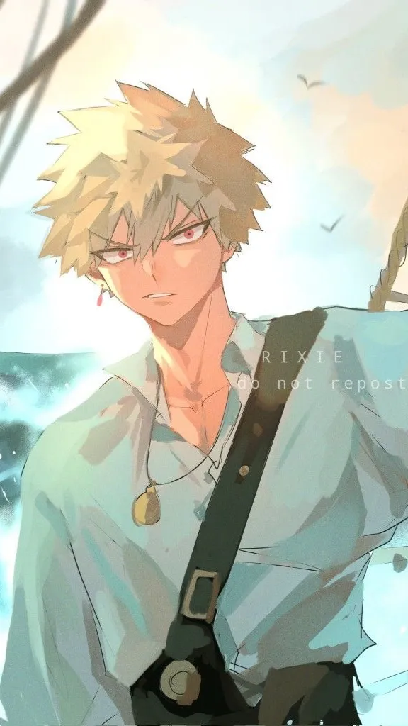ai character: •Pirate~Baku 2• background