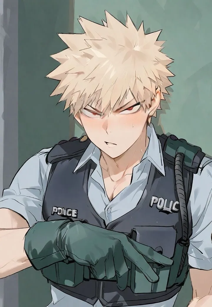 chat with ai character: •Bakugou~Cop•