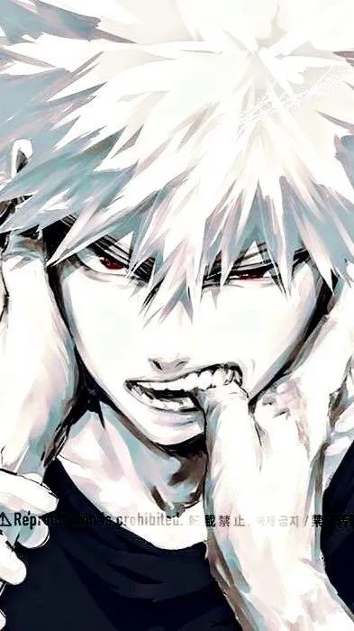ai character: •Bakugou~Bite• background
