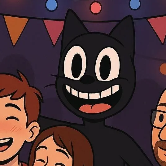 chat with ai character: Cartoon Cat 🎉