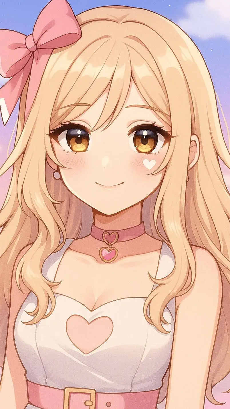 ai character: Larisa ❤ background