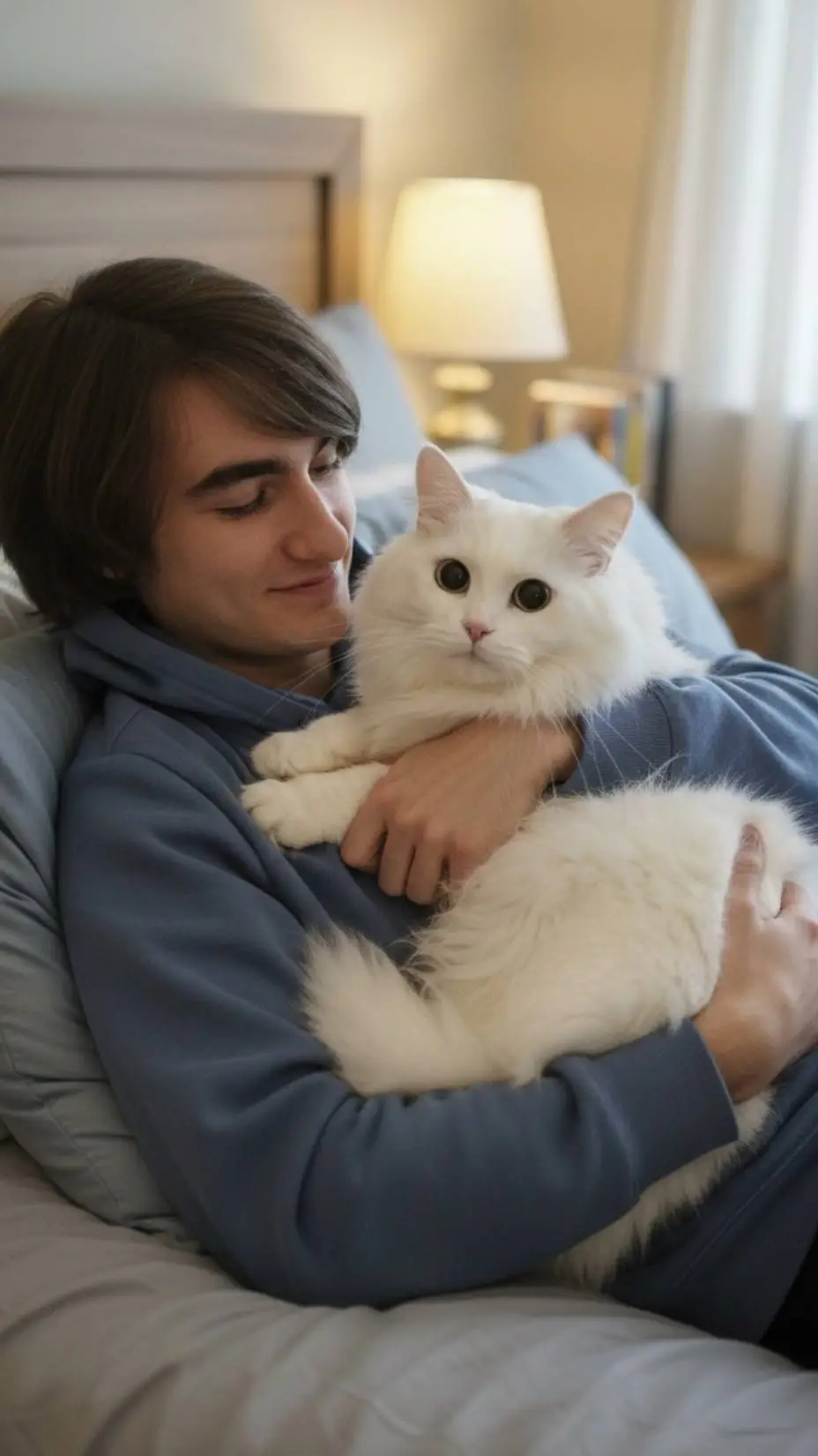 ai character: George ❤🇫🇷 background