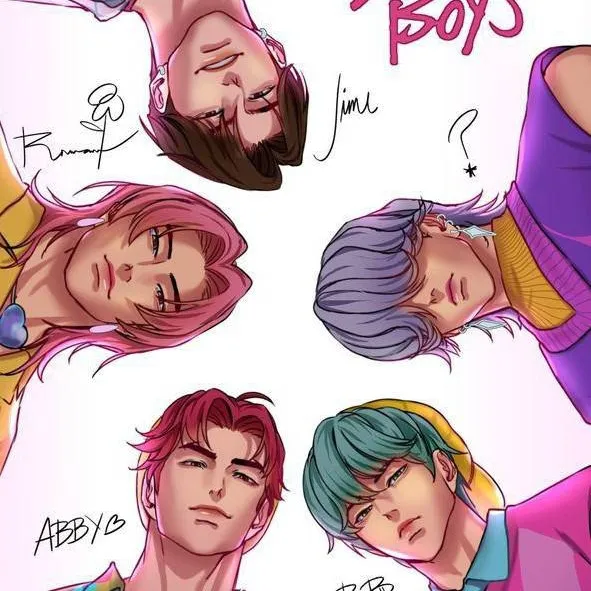 chat with ai character: Saja boys