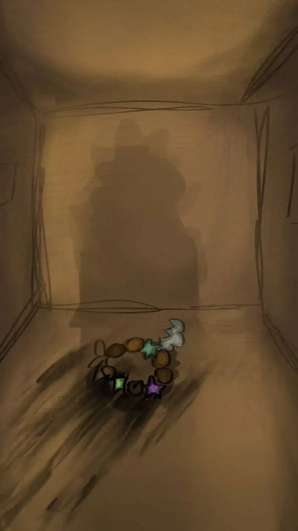 ai character: fruicake angst. background