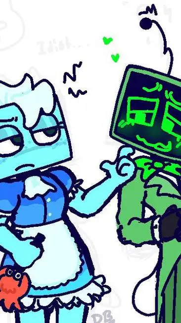 ai character: CLEANSCREEN!! background