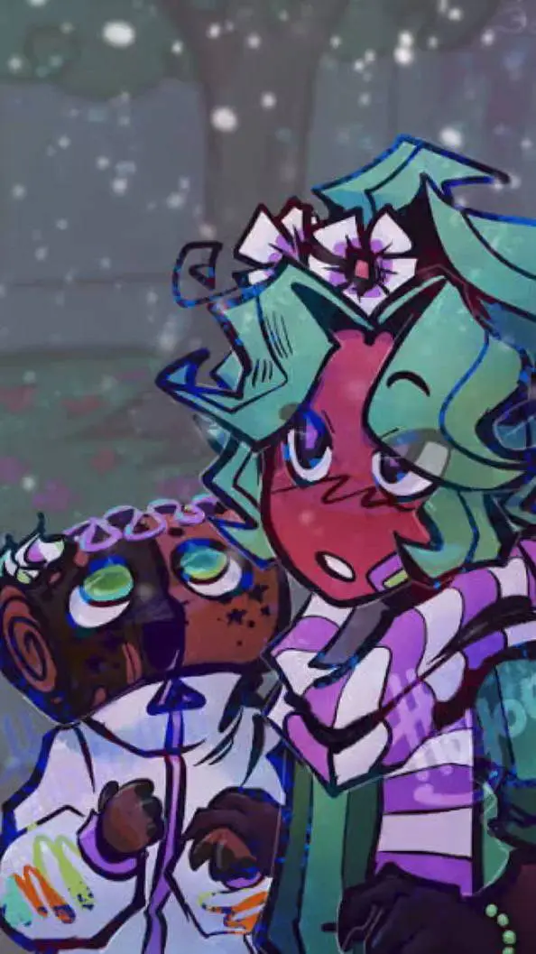 ai character: Cosmo!!! background