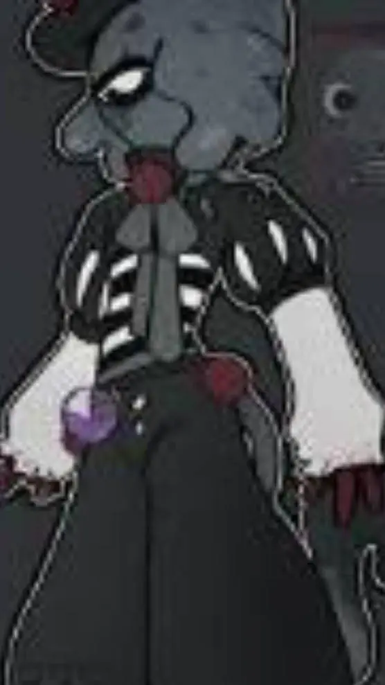 ai character: ~•blot•~ background