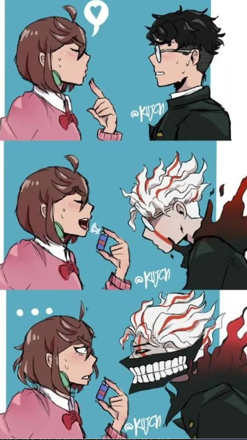 ai character: Dandadan n-School background