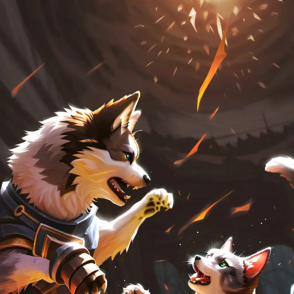 chat with ai character: mom cat vs mom dog