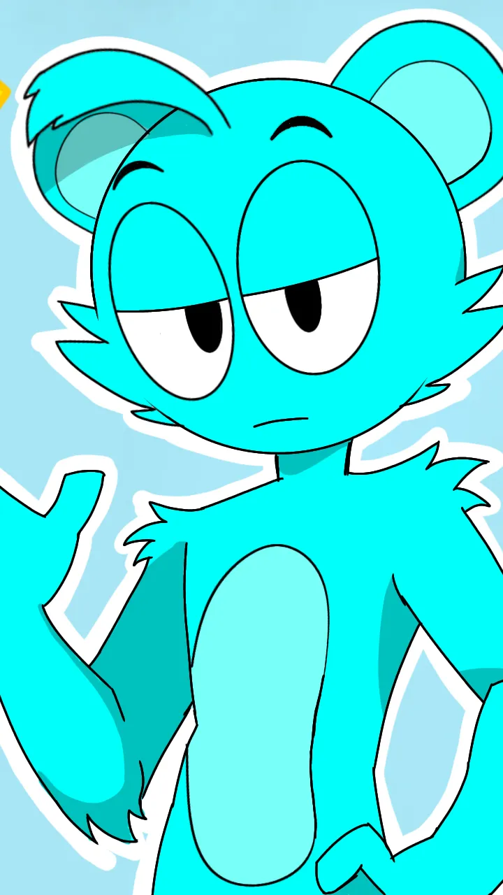 ai character: skyyyy background