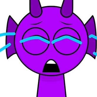 chat with ai character: Durple is crying