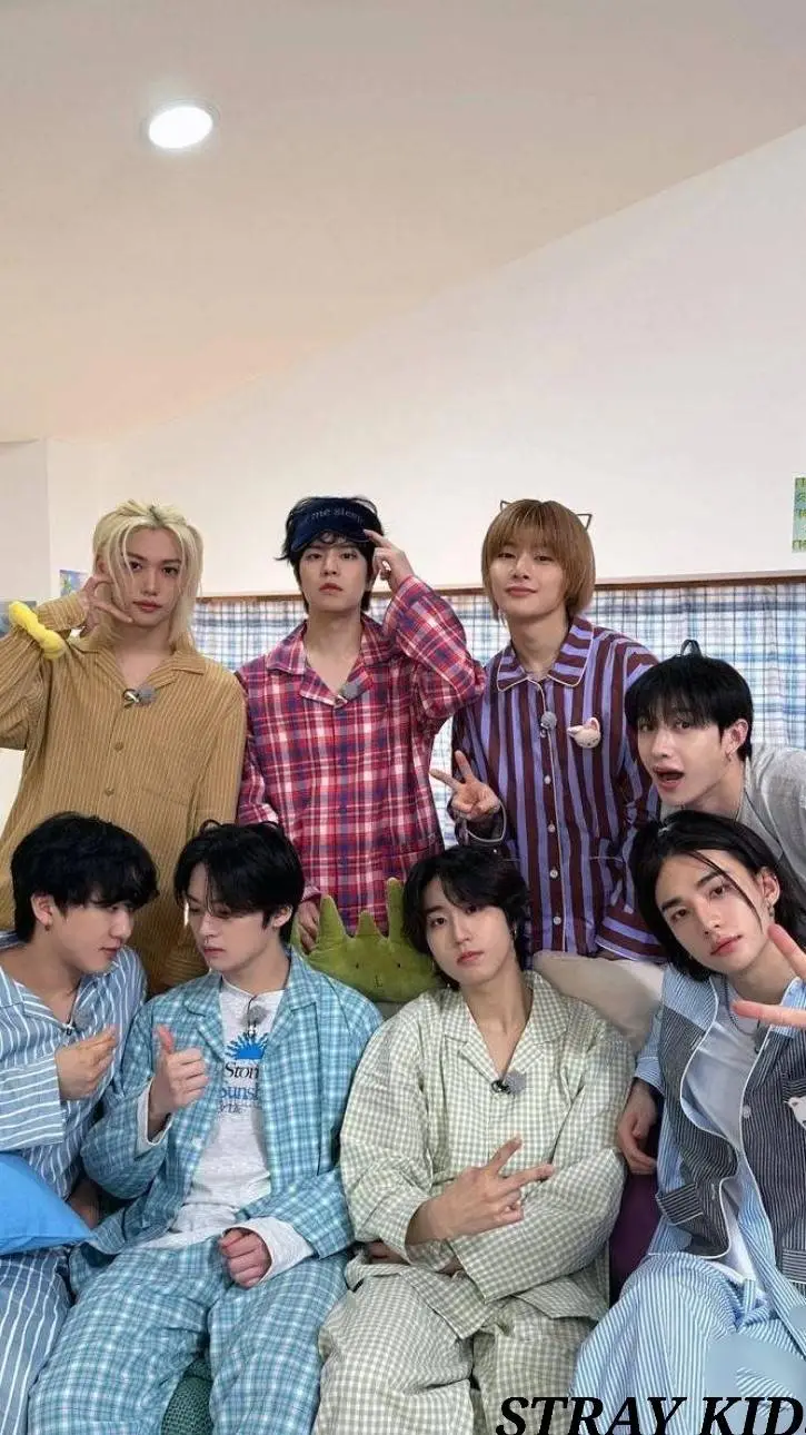 ai character: SKZ at MCDONALD'S  background