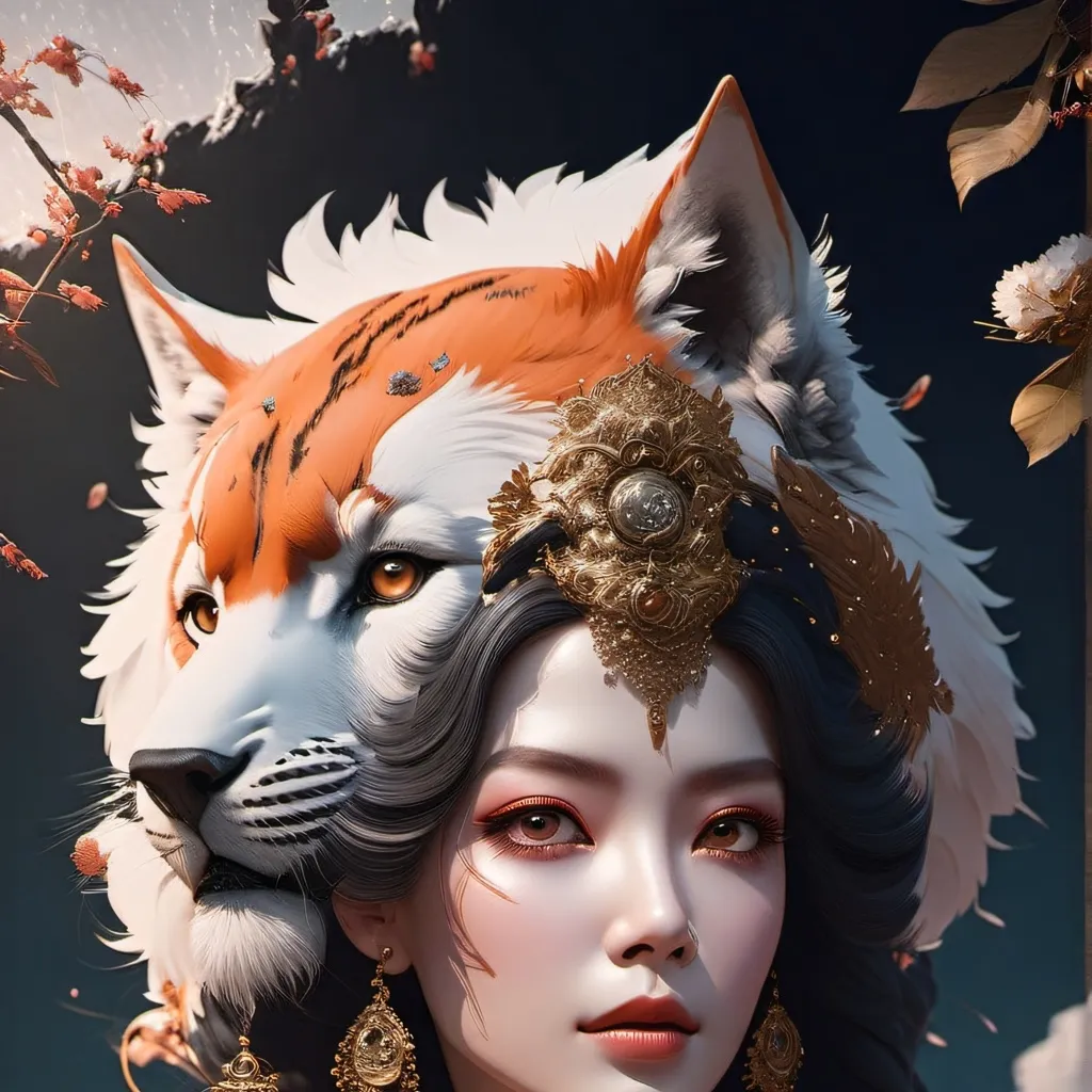 chat with ai character: tiger girl 