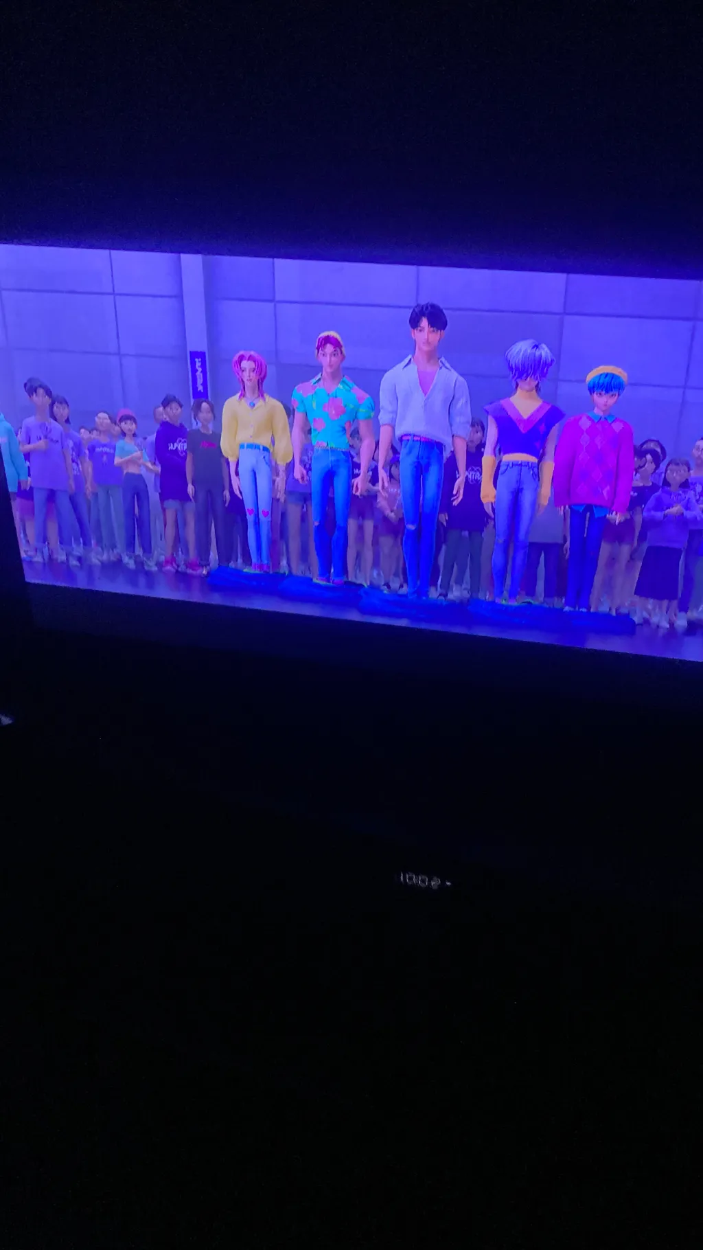 ai character: SAJA demons background