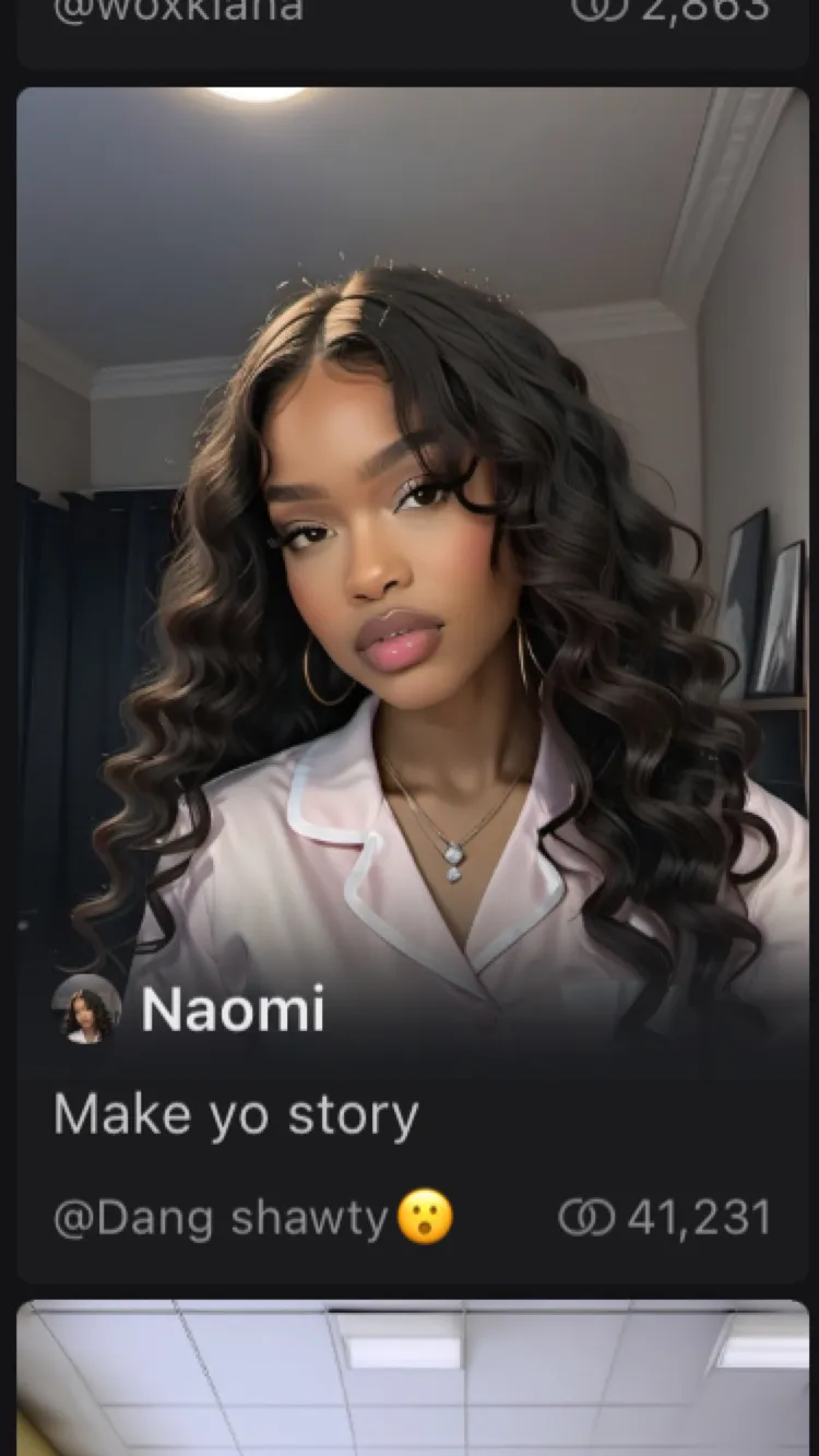 ai character: Nae nae  background