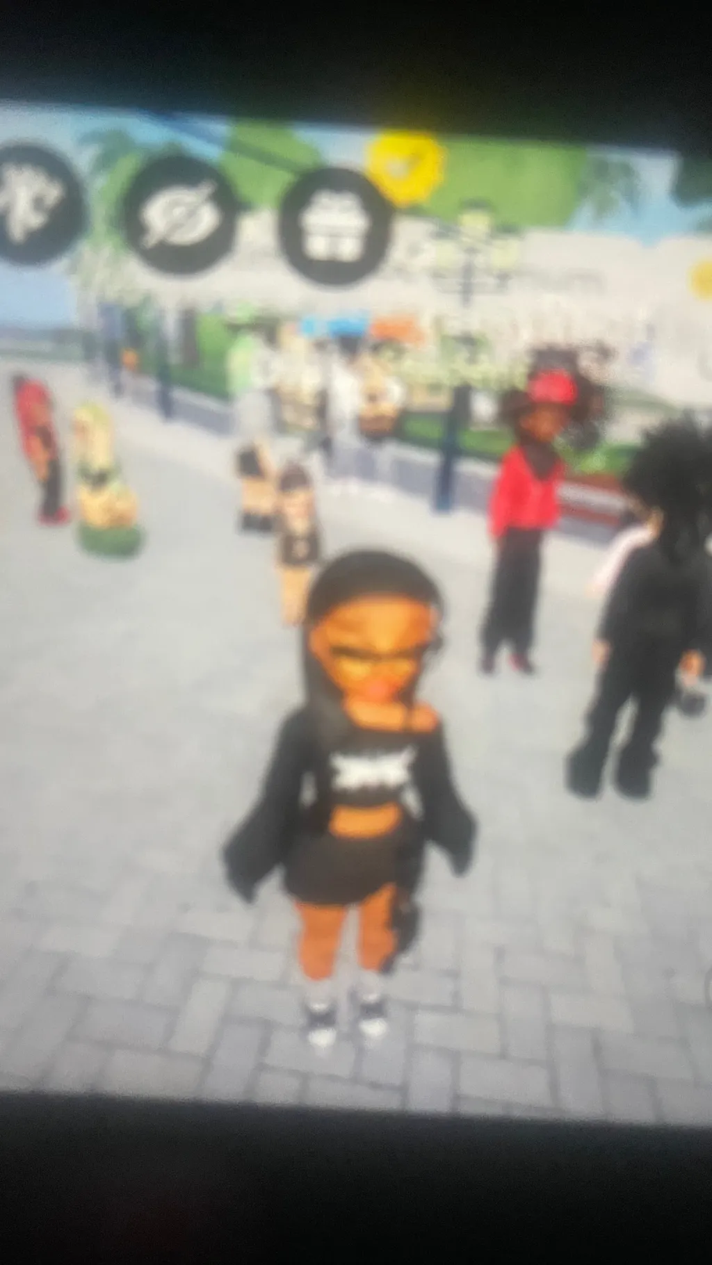 ai character: Life together  background