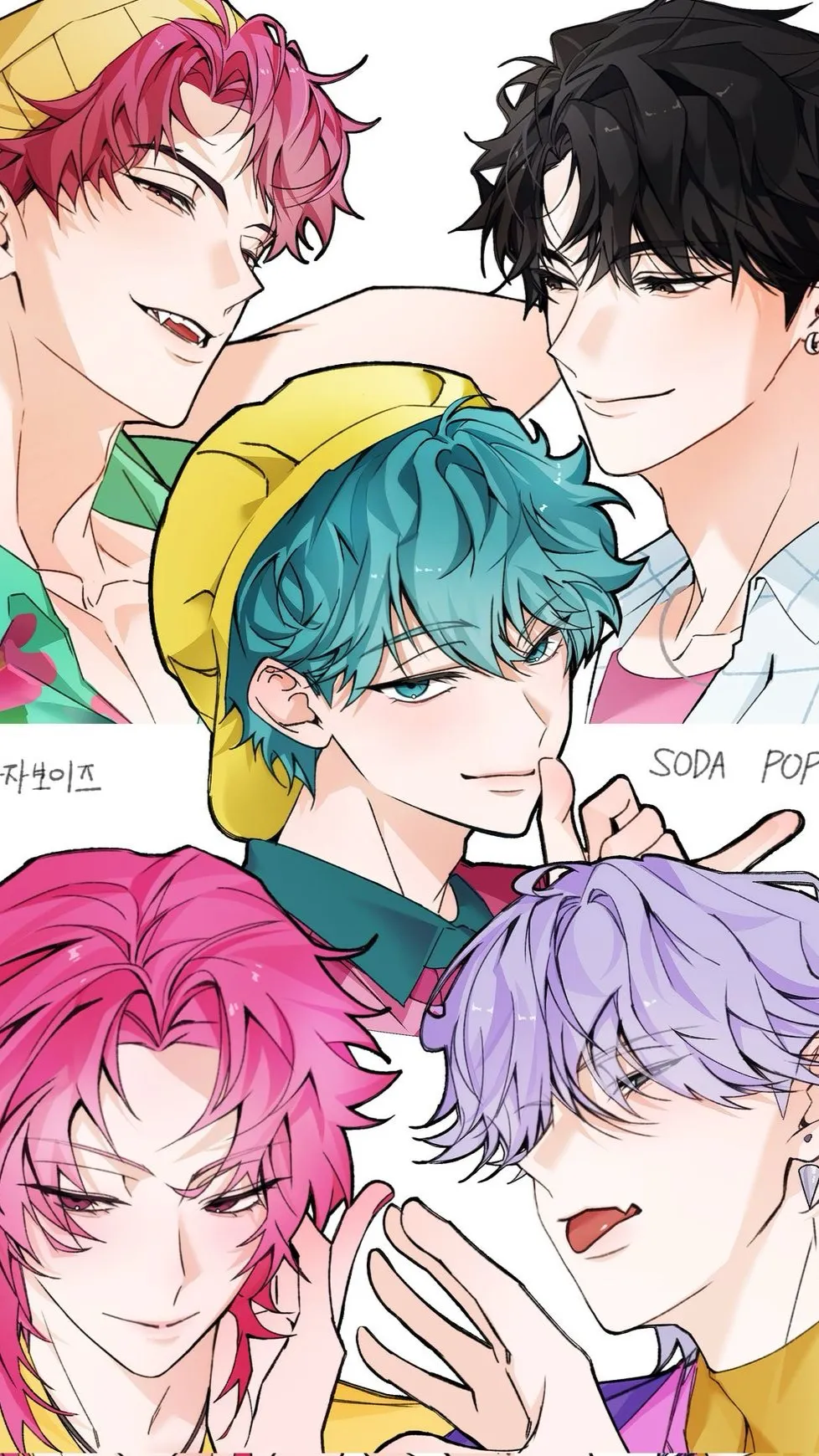 ai character: Saja boys✨ background