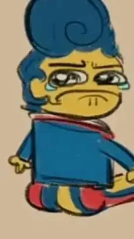 ai character: Sad wally darling background