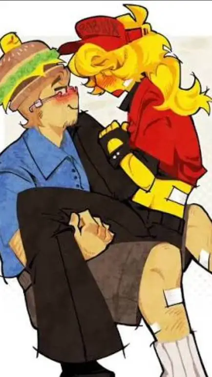 ai character: ~🍕PIZZABURGER🍔~ background