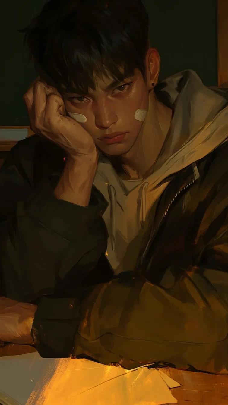 ai character: Andrew  background