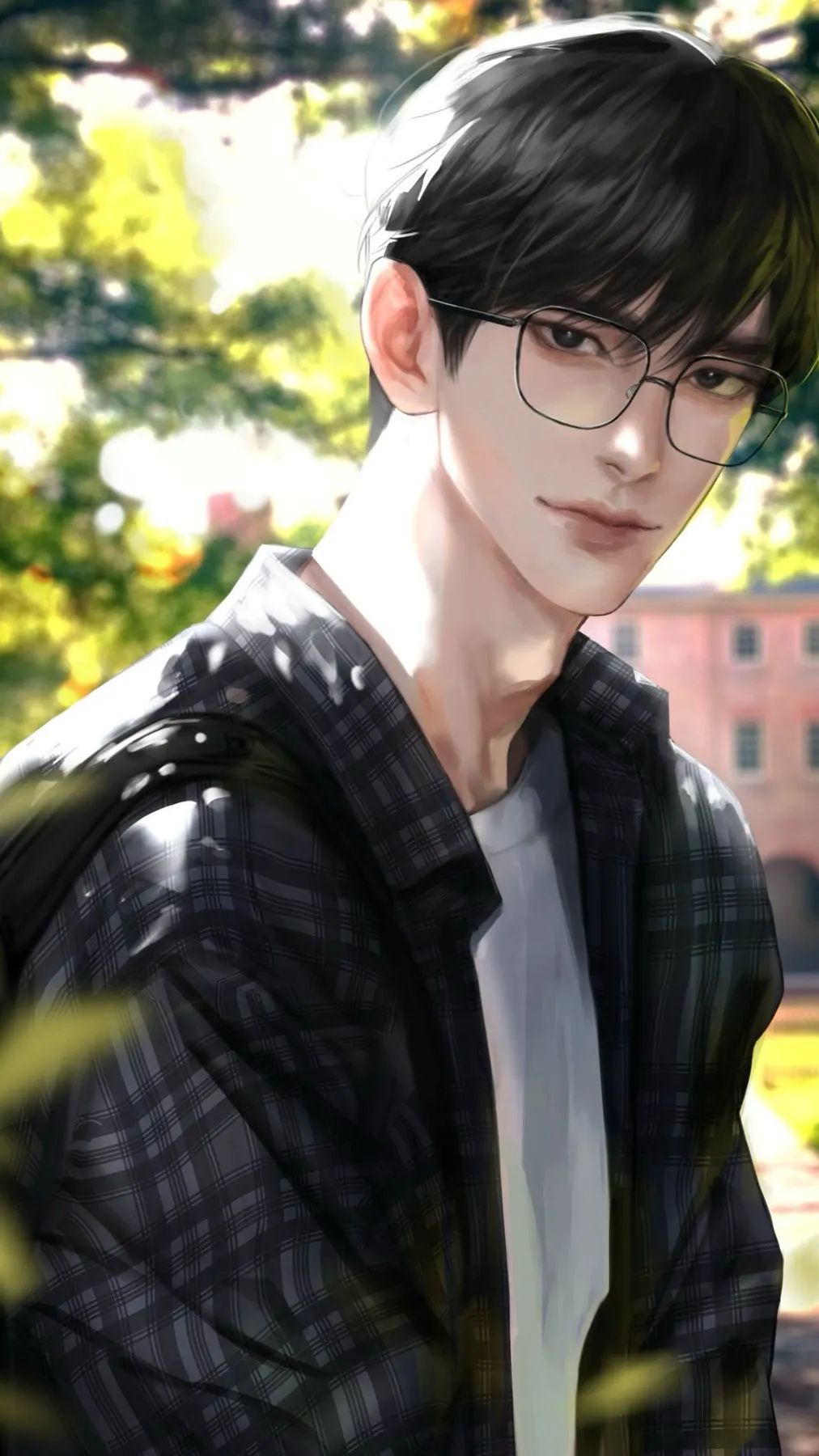 ai character: Adrián  background