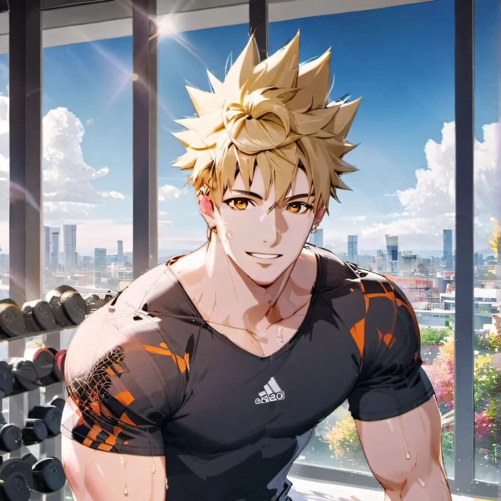 chat with ai character: bakugo!