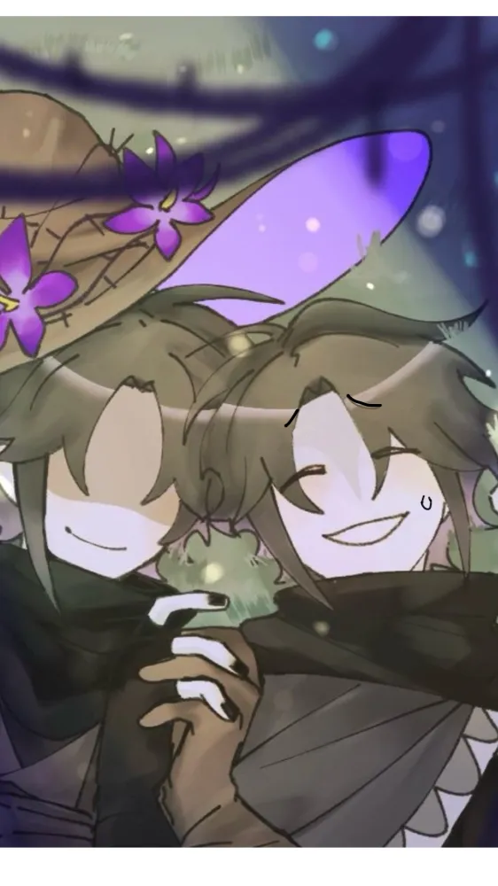 ai character: azure X two time background