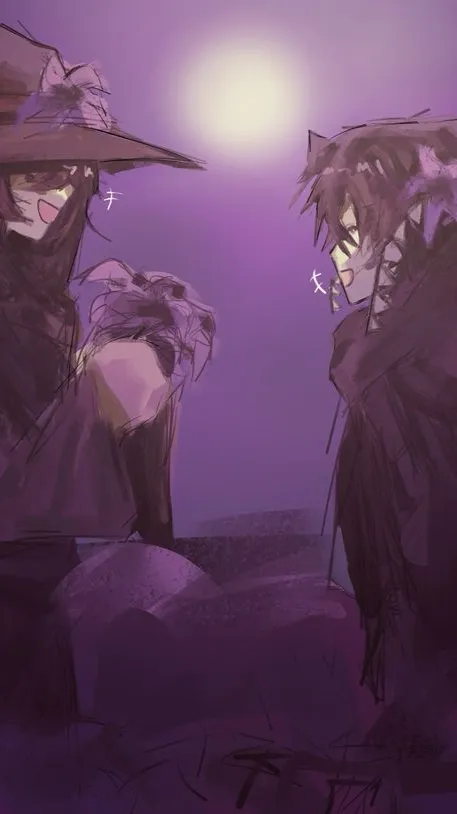 ai character: Midnight A+T background