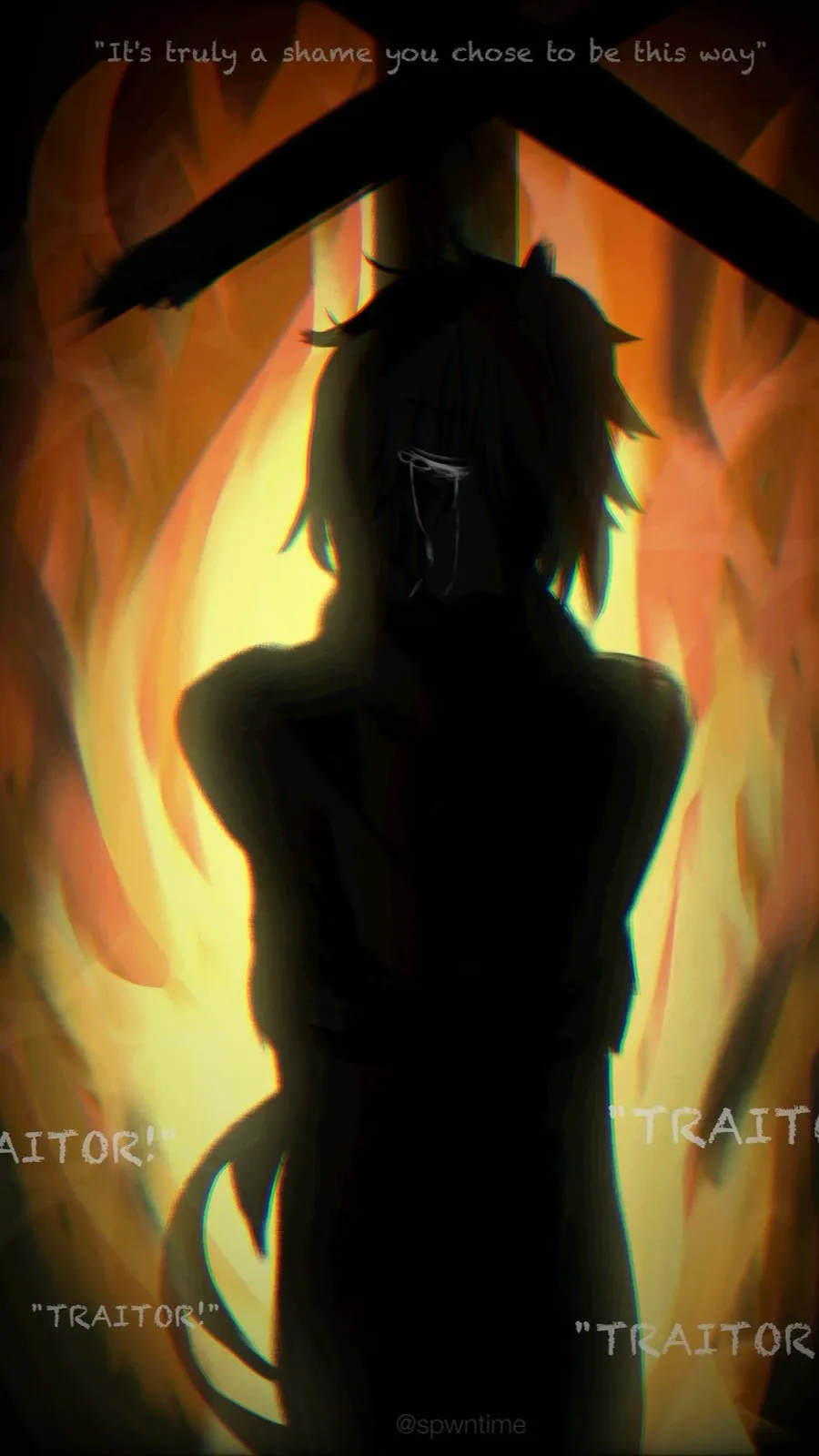 ai character: Traitor#*!! background