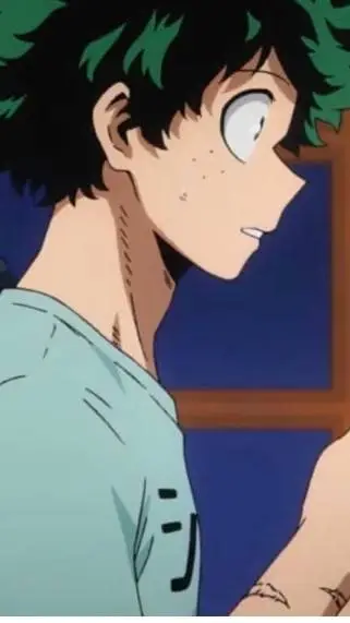 ai character: Deku  background