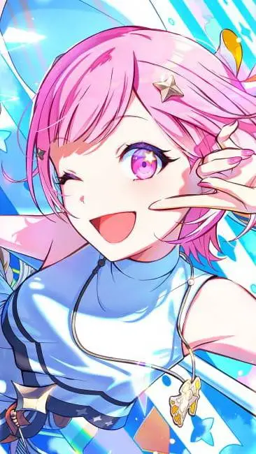 ai character: Emu Otori background