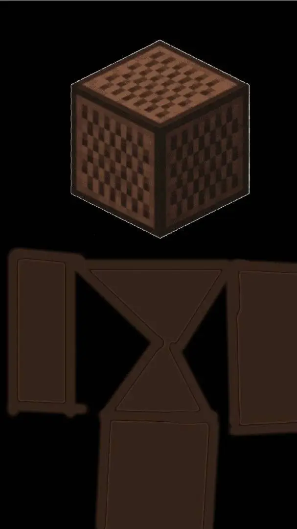 ai character: Note block background