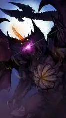 ai character: destoroyah  background