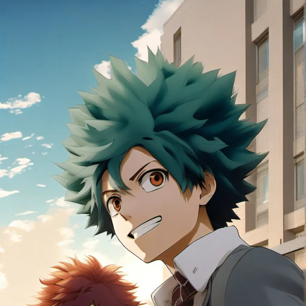 chat with ai character: MHA escola 