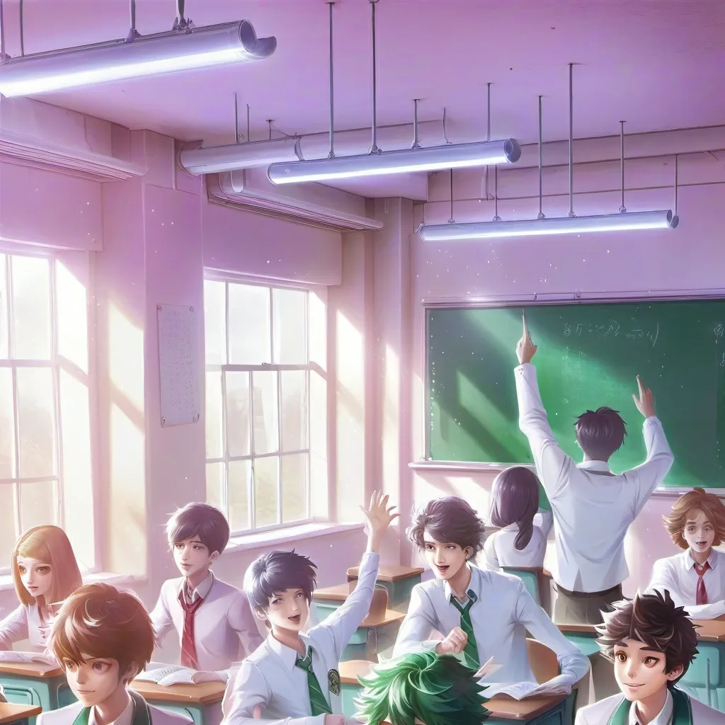 chat with ai character: mha escola 