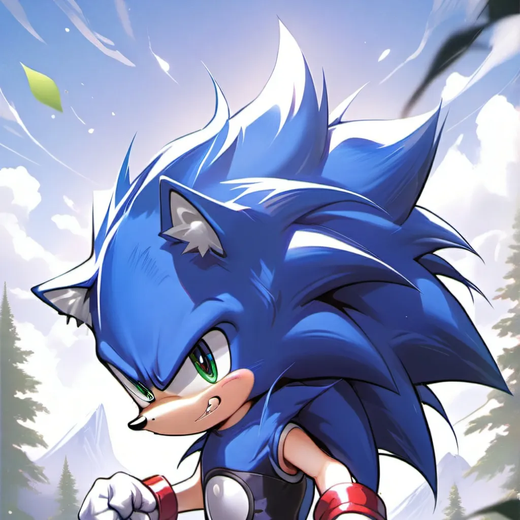 chat with ai character: Sonic e sua turma