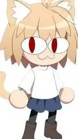 ai character: неко арк background