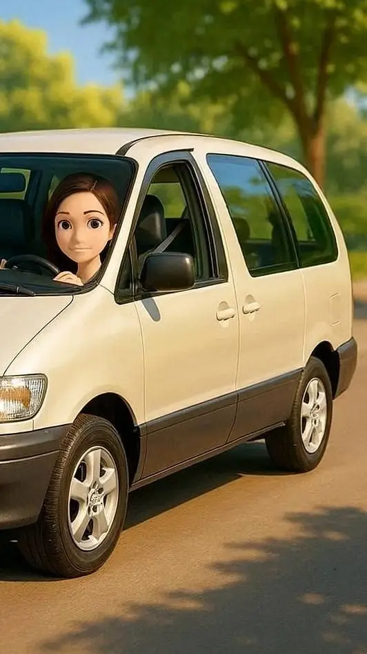 ai character: Road Trip background